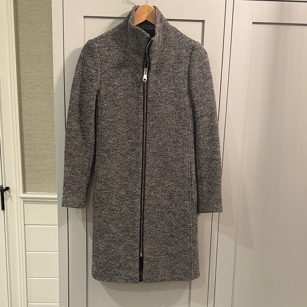 Club Monaco Italian Wool Boucle Coat